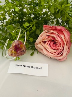 Rose Petal Flower Bracelet - Rose Keepsakes